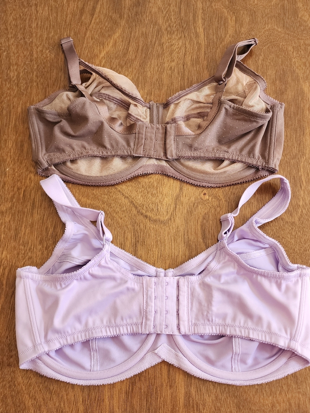 Bundle Of 2 Bras Wacoal Cabernet Underwired Plus 38DDD Flawed - Picture 2 of 12